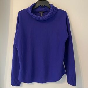 Eileen Fisher Purple Turtleneck Sweater